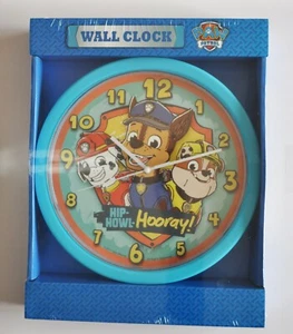 Reloj de pared Paw Patrol 9,5" (niño pequeño niño niña regalo perro ryder nickelodeon) NUEVO - Imagen 1 de 1