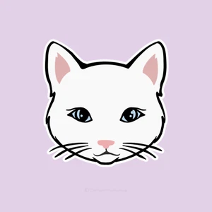 Cat Sticker Kitten Pet Car Window Laptop Water Bottle - Picture 1 of 5