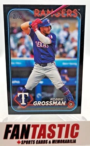 Robbie Grossman BLACK /74 US11 2024 Topps Update Texas Rangers - Picture 1 of 2