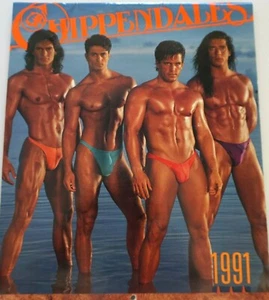 Calendario Chippendales 1991 DE COLECCIÓN (ARTÍCULO DE COLECCIONISTA) - Imagen 1 de 2