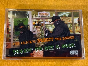 C6-44 B-LEGIT THE SAVAGE Tryin’ To Get A Buck .. SEALED . PARENTAL ADVISORY 1994 - Picture 1 of 5