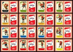 1982-83 Post Cereal Washington Capitals Gartner NHL Hockey Mini Card Set of 16
