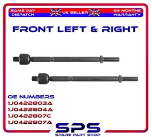 2X Inner Tie Rod Front For VW Golf IV Audi A3 Skoda Octavia I 1J0422803A - Picture 1 of 6