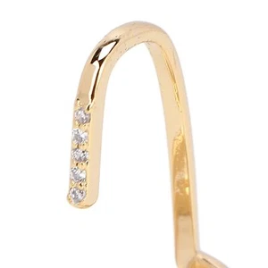 Decorative Nail Ring Fashion Fingertip Jewelry Nail Art Ring Ladies Wearing Nail - Picture 1 of 12