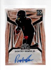 DONTAY DEMUS JR. 2023 LEAF DRAFT METAL AUTO ROOKIE CARD #BA-DDJ  /5