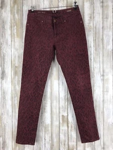 DL1961 EMMA Legging Skinny Legging Jeans MINX Leopard Red Wash 27 $198 - Picture 1 of 8