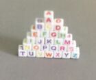 Dollhouse Miniature 1:12 Scale Stack of ABC Blocks  #4510