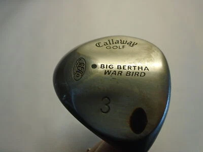 PRE~LOVED CALLAWAY BIG BERTHA WAR BIRD 3 WOOD ~ FIRM FLEX ~ STEEL SHAFT. - Image 1 of 4