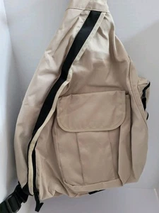 Bolso Bandolera Vintage GAP Y2K Correa Única Bandolera Hombro Crema Mochila - Imagen 1 de 8