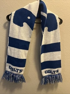 Sciarpa morbida Indianapolis Colts blu in maglia 60" x 7,5 blu - Foto 1 di 3