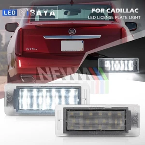 2x Luz de matrícula LED 18-SMD blanca para Cadillac CTS 11-19 XTS 13-17 SRX ELR - Imagen 1 de 12
