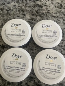 Paquete de 4 Dove Cuidado Corporal Nutritivo - Crema Nutritiva Rica - 48 Horas - 2.53 OZ Ea - Imagen 1 de 3