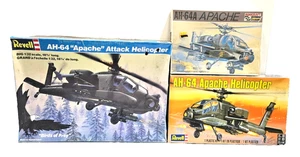 3X LOT 1/32 REVELL AH-64 APACHE + 1/48 AH-64 APACHE + 1/72 HASEGAWA AH-64 APACHE - Bild 1 von 3