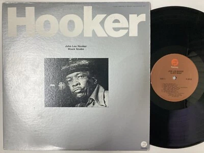 JOHN LEE HOOKER - Black Snake LP (RARE 1977 US Pressing on FANTASY) Foto 1 de 2