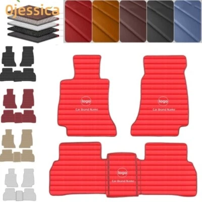 Car Mats Fit Jaguar Auto Floor Mats 3D Liner Carpets All Weather 3Pcs Pads Set Foto 1 de 4
