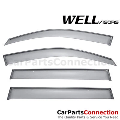 Visores Well para viseras de ventana para 08-13 Highlander viseras de sol para deflectores Foto 1 de 4