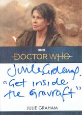 DOCTOR WHO SERIES 11 AND 12 - JULIE GRAHAM "GET INSIDE THE GRAVRAFT" AUTOGRAPH