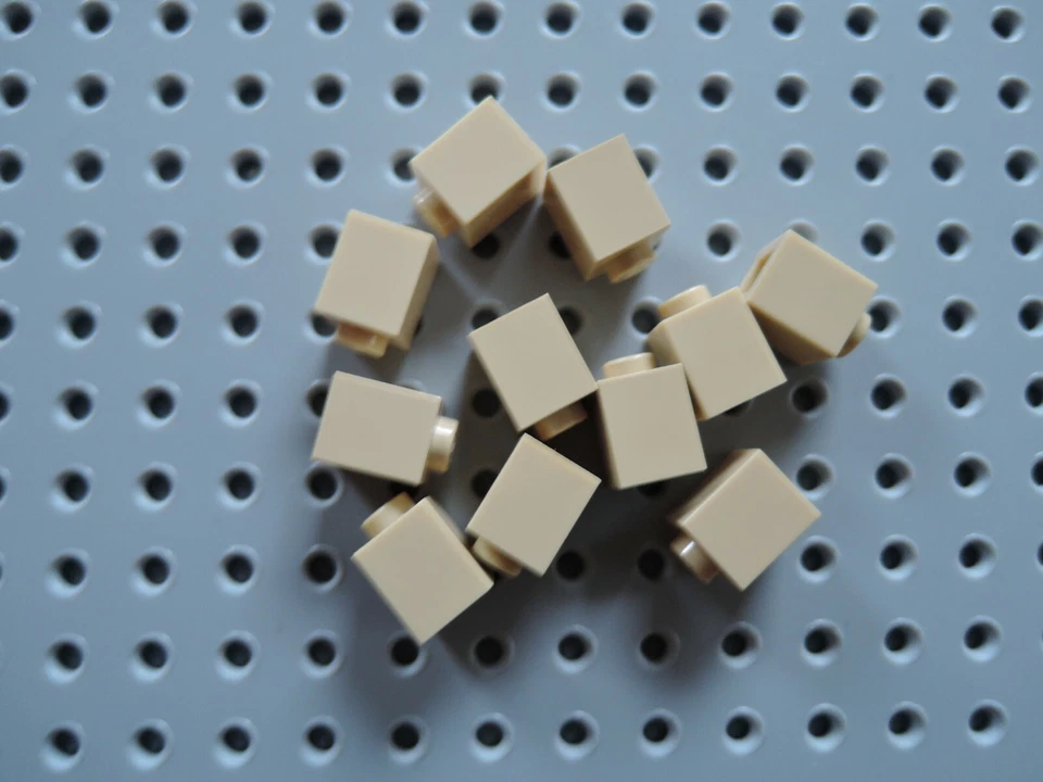 Lego 10 x Stein Baustein Basic 3005 1x1 beige tan   - Bild 1 von 1
