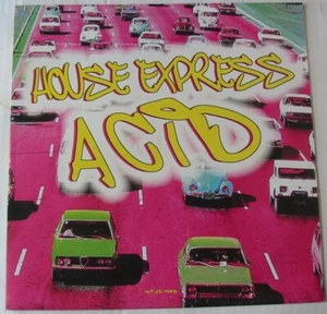 POCHETTE AUTOS (Maxi 45T 12") HOUSE EXPRESS / ACID - Picture 1 of 3