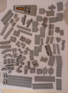 LOT Light Gray LEGO Space Bi-Level Wing Plate  Part 30119 spaceship plane Legos - Picture 1 of 8