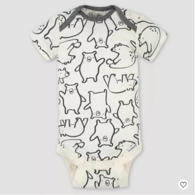 Body mono manga corta oso 100 % algodón Gerber bebé niño talla 0-3 meses Foto 1 de 4