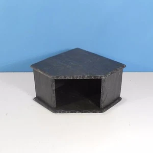 NEW! corner aquarium NATURAL slate cave. Ornament or decoration. FREE POST! - Picture 1 of 5