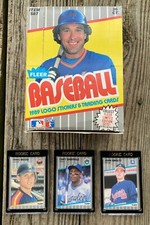 1989 FLEER EMPTY WAX BOX rookies John Smoltz, Craig Biggio, Gary Sheffield