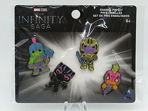 Funko Pin! Juego de prendedores Infinity Saga Black Panther, Thanos, Hulk y más - Imagen 1 de 2