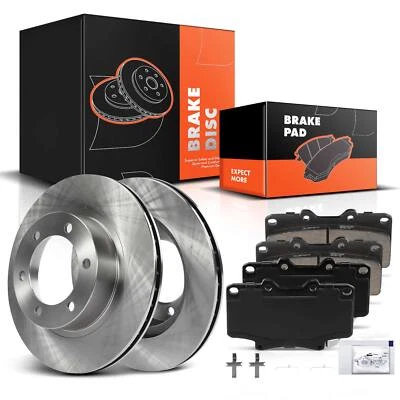 Rotor de freno de disco delantero y pastilla de freno para Toyota 4Runner 1996 1997-2002 Tacoma 2004 Foto 1 de 4