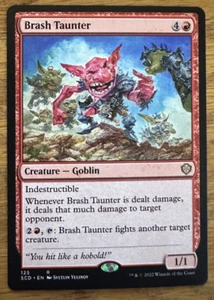 Barajas MTG Starter Commander, Brash Taunter - Imagen 1 de 1