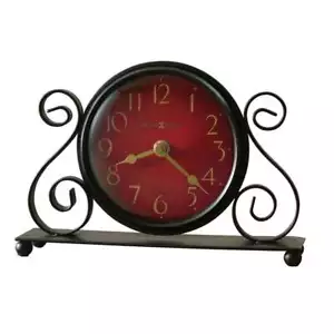 Howard Miller Marisa Table Clock, charcoal black - 645649 - Picture 1 of 1
