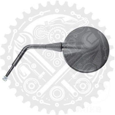 Espejo retrovisor izquierdo o derecho 1911/87BVME 1 X negro ajuste redondo BMW R 100 GS Paris Dakar Foto 1 de 4