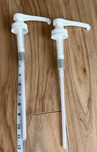 Pumps for 1 Gallon Bottles Pack of 2 - Fits 1.5 Inch Opening - Stem Is 11.5 In - Picture 1 of 3