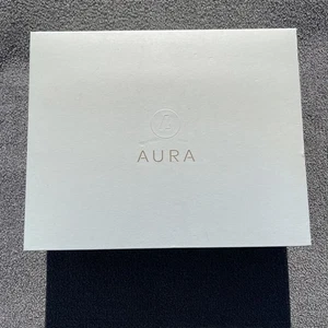Aura Carver Luxe 10.1" WiFi Digital Picture Frame Gravel AF600-BLK New Open Box - Picture 1 of 7