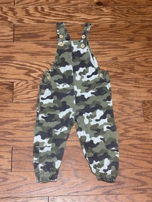 Mono Baby Rebels Unisex Bebé Verde Camuflaje Una Pieza, Talla 24M Foto 1 de 4