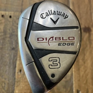Callaway Diablo Edge Tour 21° 3 Hybrid Regular Flex Graphite Shaft Mens LH 40.5” - Picture 1 of 13