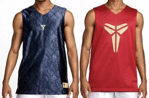 Nike Kobe Reversible Jersey Men’s Size XL Sleeveless Tank Snakeskin Red Gold - Picture 1 of 3