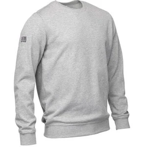 JCB Essential Gris Hombre Algodón Rico Cuello Redondo Trabajo Sudadera #D+AG - Imagen 1 de 2