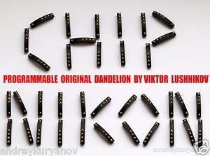 Nikon dandelion chip original + installing on your Nikkor MF lens. 