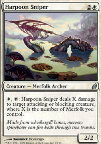 HARPOON SNIPER X4 4 4X Lorwyn MTG Magic the Gathering Cards DJMagic - Image 1 of 1