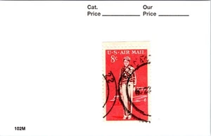 Vintage 1963 Amelia Earhart U.S. Air Mail 8¢ Scott # C68 - Picture 1 of 2