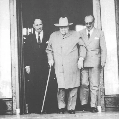 FOTOGRAFÍA DE SIR WINSTON CHURCHILL TODAS LAS OCASIONES AÑOS 60 PHILIP TOWNSEND Foto 1 de 4