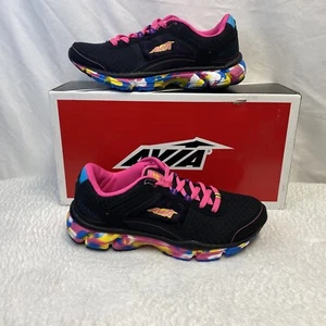 AVIA Avi-Play Laufschuhe Mädchen Größe 6 schwarz-mehrfarbig Schnürschuhe A815GBLP NEU - Bild 1 von 13