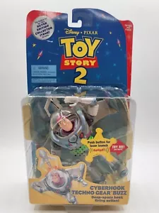 VTG 1999 Disney's Pixar Toy Story 2 Cyberhook Techno Gear Buzz BRAND NEW SEALED - Picture 1 of 8
