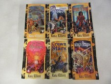 BIG Lot (6) KATE ELLIOTT Fantasy Books Novel CROWN OF STARS SERIES NEAR COMPLETE
