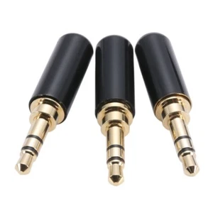 3-poliger Stecker Für Männliche Reparaturbuchse Stereo-Audio-Kopfhörer-Lötsockel - Photo 1/7