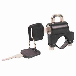 Motorcycle Helmet Lock Helmet Security Lock Padlock with 2 Keys Waterproof - Picture 1 of 7