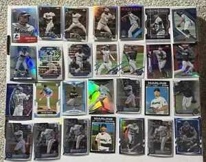 Miami Marlins Baseball Card Lot - Huge Value Rookies , All Stars , HOF 127 Card - Picture 1 of 5