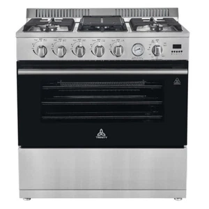 TRINITY 90 cm Freestanding Natural Gas Oven/Gas Cooktop with Gas Grill TRFSGO901 - Picture 1 of 13