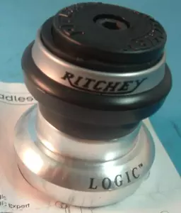 Ritchey Fuzzy Logic 1-1/8" TL Roller Headset- NEW/NOS- Threadless MTB/Road-Mint - Picture 1 of 4